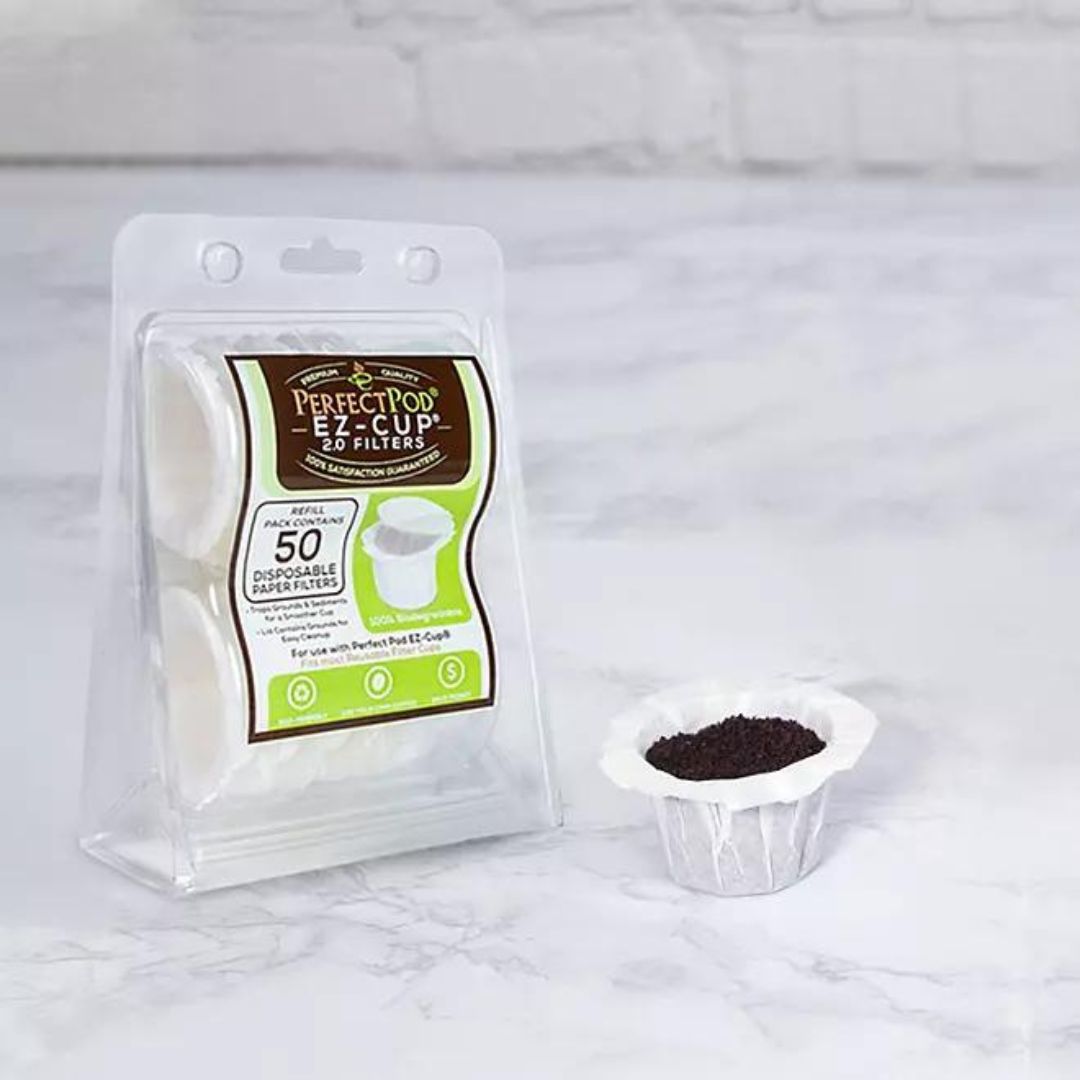 Perfect Pod EZ-Cup Disposable Paper Coffee Filters 300 ct.