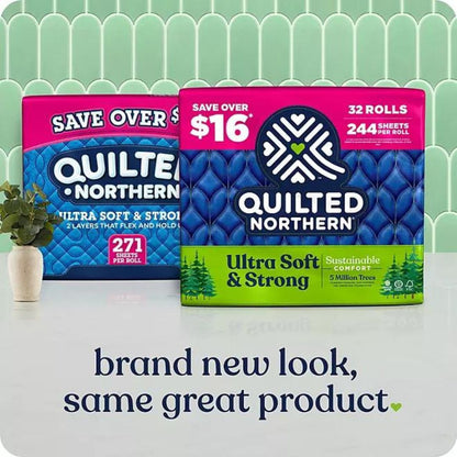 Quilted Northern Ultra Soft & Strong 2-Ply Toilet Paper, Septic Safe  32 rolls