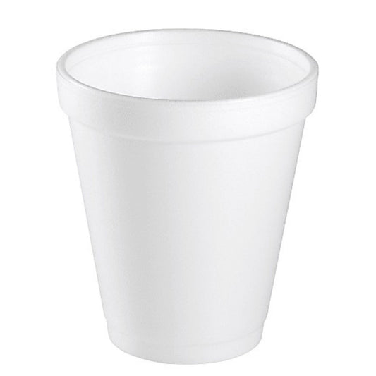 Dart Insulated Foam Drinking Cups 8Oz. White Box Of 1,000 Cups