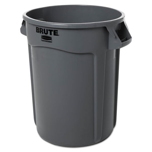Rubbermaid Round Brute Container Gray 32 Gallons