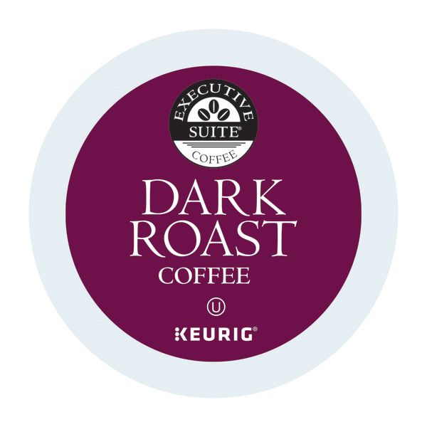 Executive Suite Coffee Single-Serve Coffee K-Cup Pods, Dark Roast, Box Of 70