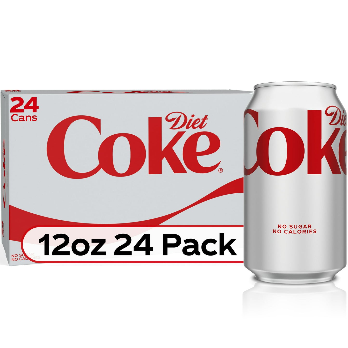 Diet Coke 12 Oz, Case Of 24 Cans