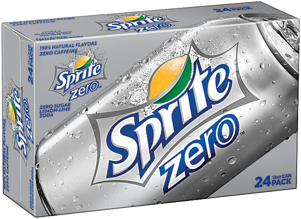 Sprite Zero 12 oz. Case Of 24 Cans