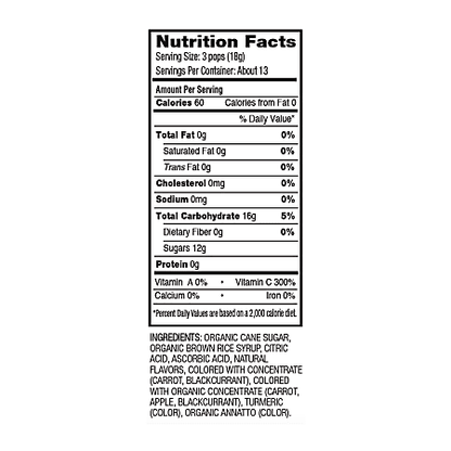 Yummy Earth Organic Vitamin C Lollipops 8.5 Oz. Pack Of 3 Bags