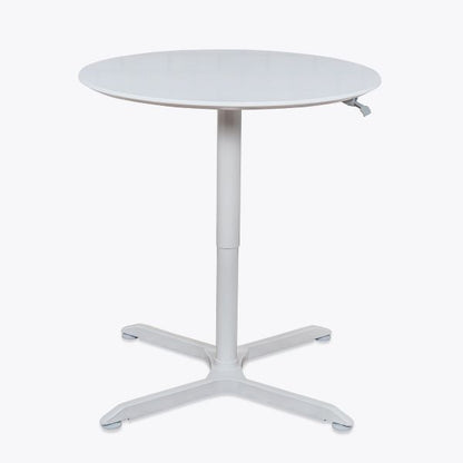 36" PNEUMATIC HEIGHT ADJUSTABLE ROUND CAF+ë TABLE
