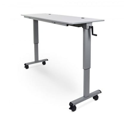 60" Adjustable Flip-Top Table  Crank Handle