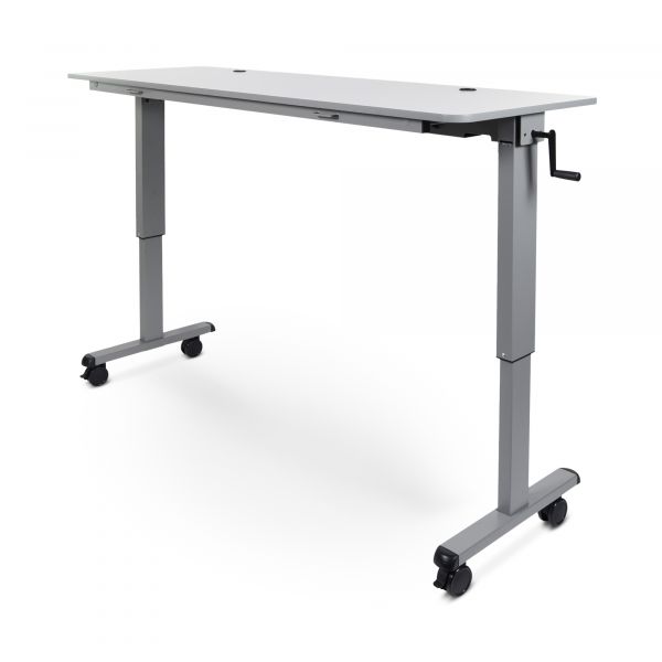 72" Adjustable Flip-Top Table  Crank Handle